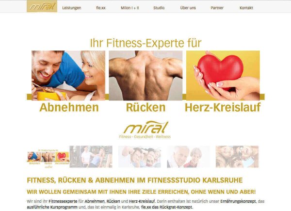 Fitnessclub Miral - Startseite