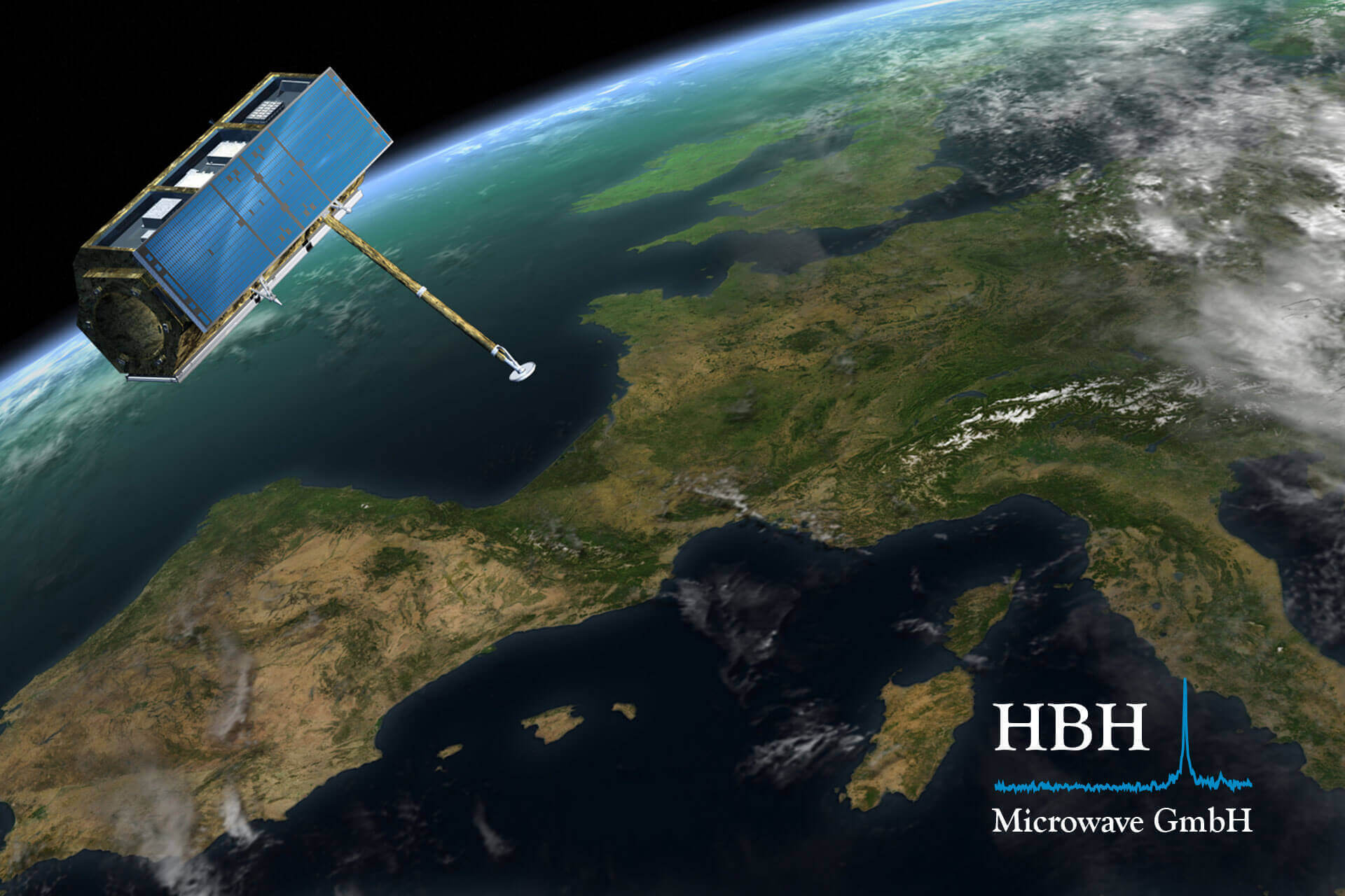 HBH Microwave - Titelbild für Weltraum-Funk-Produkte